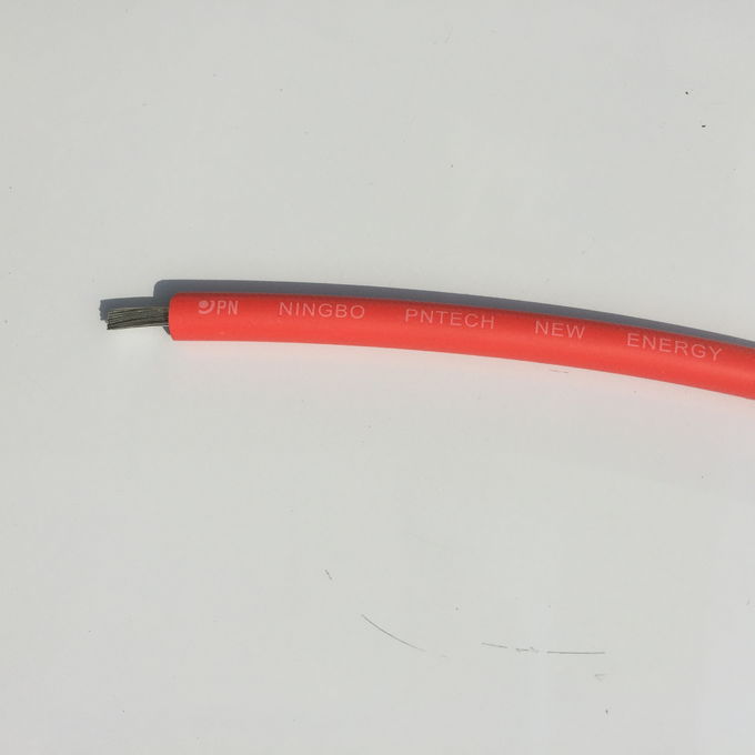 TUV XLPE EN50618 H1Z2Z2-K 1x2.5mm dc 태양 케이블 UV 저항은 구리를 주석으로 입혔습니다