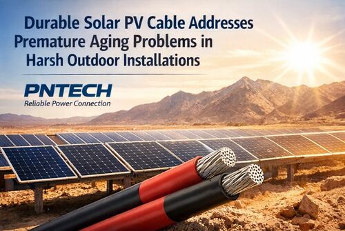 Latest company news about 내구성 있는 태양 광 케이블 은 가혹 한 야외 시설 에서 조기 노화 문제 를 해결 합니다
