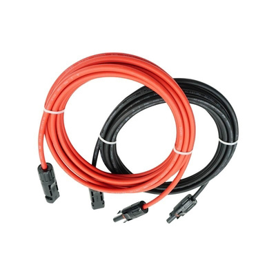 quality 1500V 태양 DC 케이블 5.5 밀리미터 외경 4mm2 안쪽 도선 factory