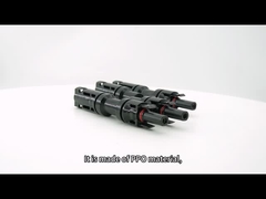 IP67 보호 2to1 T 분기 커넥터 암/수