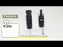 장착 시스템을 위한 구리 도금된 방수 IP67 태양 전지판 연결기